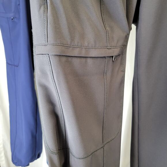 Lot of 2 Pair Infinity Nursing Scrub Pants in Navy and Gray, XS - Picture 4 of 13